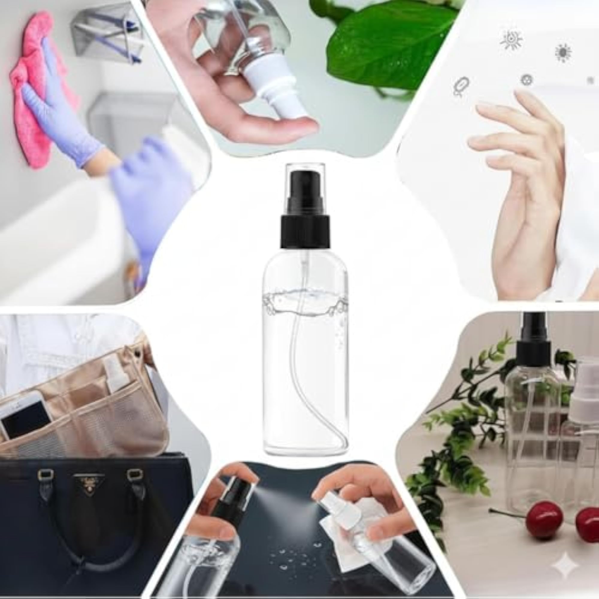 No Leak Liquid Storage Bottle Combo