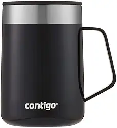 Caneca Térmica Street Preta Contigo | 414ml