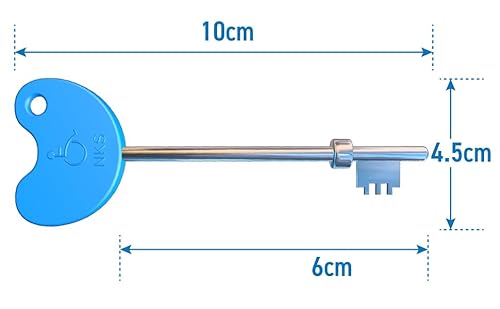 NKS Radar Key Disabled Toilet Bathroom Door Access Braille Easy Turn Pack Opens Over 10,000 Disabled Toilets (1) (1) - Image 7