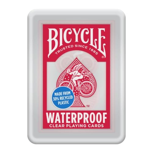 Cartas Bicycle Impermeables Juego 6 Mazos Rojo miniatura 2