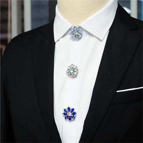 Fundas de botón con diamantes para transformar tus camisas con un toque elegante 5