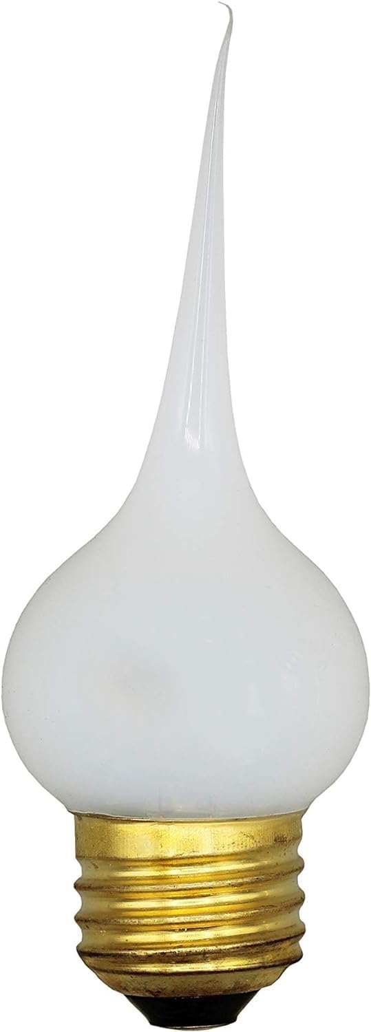 Creative Hobbies® 7194WSA Large Medium Base Silicone Light Bulbs, 7.5 Watt, Individually Boxed, Wholesale Pack of 6 Bulbs