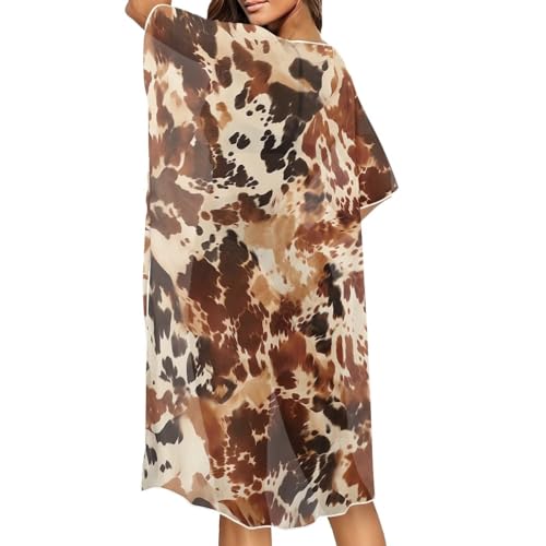 Women Summer Cover Ups for Swimwear Kimono Cardigan Loose Bathing Suit Cover up Casual Beach Bikini Coverups2