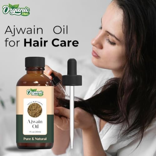 Image of Organic Zing Ajwain Oil 30 ml (1.01 fl oz) - Bold Spiced Aromatic Oil for Soap Making, Candles & DIY Blends