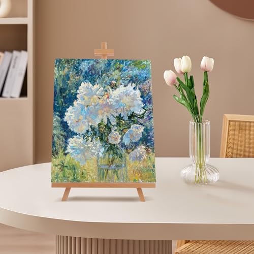 Chevalet en bois réglable de 80 cm idéal pour exposition de toiles