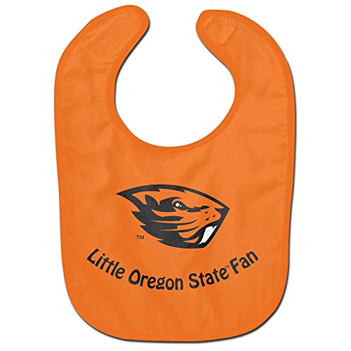 Image of WinCraft NCAA Oregon State University WCRA1995514 All Pro Baby Bib, Orange, Small