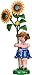 Produktbild Hubrig Volkskunst GmbH Blumenkind Mädchen mit Sonnenblume - 17 cm