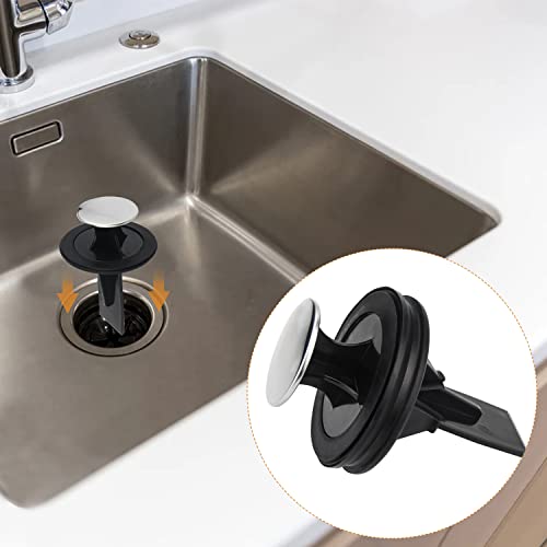 Image of Garbage Disposal Splash Guard, with Waste Disposal Shovel for InSinkErator Evolution Series 3 3 /8 inch QCB-AM Sink Baffle Rubber Drain Cover Upgraded Removable Quiet Collar Strainer Insert Ullnosoo