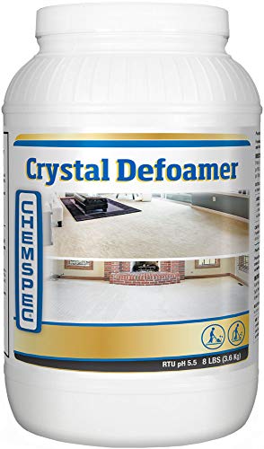 Chemspec Crystal Defoamer, Professional Strength Antifoaming for Carpet Cleaning Systems, 1-8 lb jar (C-CD8)
