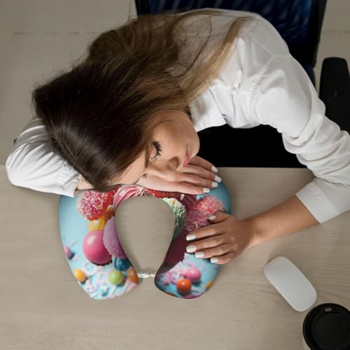 Almohada Viscoelástica para Cuello de Viaje U miniatura 7
