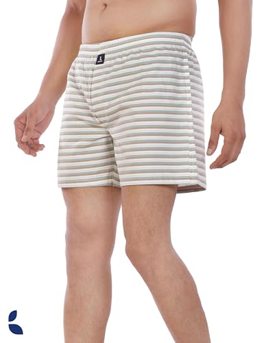 Image of Cotton Boxer Shorts for Men, Breathable, Comfortable & Lightweight (Pack of 2)