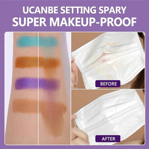 Protoence Mist Fijador Para El Rostro - 30ml Antimarrones Duración Todo El Día | Spray Para Fijar Acabado Del Maquillaje Facial | Para Novia Mujeres Madre Esposa Boda Viajes Citas Escenario - imagen 5