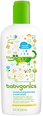 Babyganics Moisturizing Therapy Cream Wash- 8oz