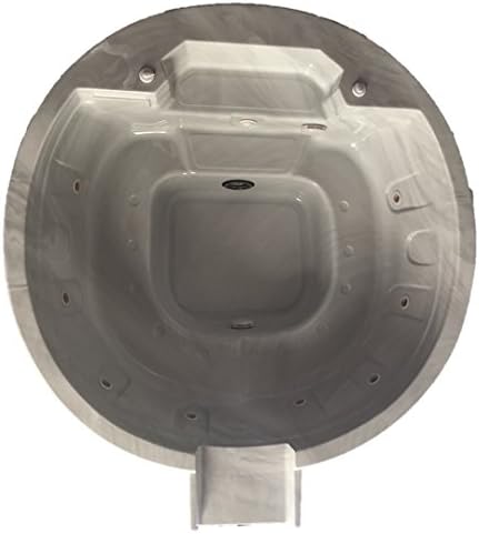 SW-508, 6-8 Person, 16 Jet In Ground Acrylic Spillway Spa, 89 x 89 x 34 (Caribbean Blue)