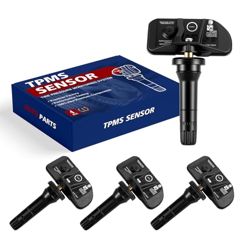 VELDUROVEL Pre-Programmed Tire Pressure Monitoring Sensor 315MHz TPMS Sensor Compatible with Ford 2020-2024 Escape 2020-2023 Explorer 2021-2023 F150, Ranger, for Lincoln Corsair 4PCS OE-JX7Z1A189C