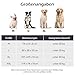 Pawk hundebet Grosse Hunde, XL Hundekissen Waschbar Abnehmbar, Hundekorb Flauschig Atmungsaktiv Anti-Rutsch, Hundebetten für Mittelgroße und Grosse Hunde, 107x69x10cm