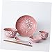 POPETPOP Vajilla Japonesa de Cerámica Rosa para Hogar con Cuencos Platos Tazas Cucharas y Palillos Utensilios para Servir y Mesa Elegante Imagen de POPETPOP Vajilla Japonesa de Cerámica Rosa para Hogar con Cuencos Platos Tazas Cucharas y Palillos Utensilios para Servir y Mesa Elegante