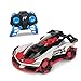 Nikko RC 10201 Nano Omni X Remote Control RC Car, fuoristrada fino a 14 km/h, ruote multidirezionali per rotazione a 360°, 2,4 GHz, ricarica rapida USB, bambini da 6 anni e adulti, ca. 24 cm, rosso