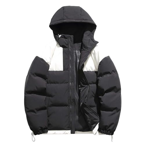 Manteau homme doudoune chaude matelassée pour affronter l'hiver avec style