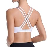 Sensación: cómodo sin aros, este bralette para mujer es ligero, tejido suave que absorbe el sudor y elástico en cuatro direcciones para una sensación de movimiento contigo.