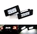 Price comparison product image RZG 2x White LED Licence Number Plate Light Canbus For Fabia III Kodiaq Octavia III Rapid Superb III Yeti