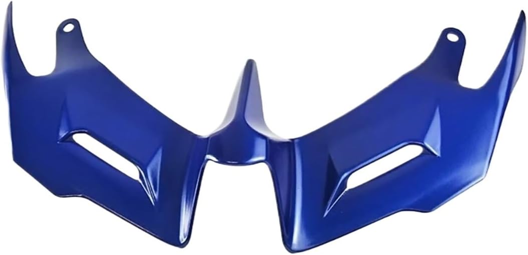Motorcycle Accessories Compatible With YAMAHA YZF-R3 YZF-R25 2014-2018 Front Fairing Winglets Wing Shell Cover Protection Guards Kit(Blue)