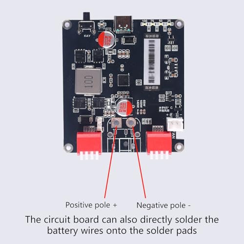 Módulo de carga rápida bidireccional IP2366 de 140W con control térmico para 2S-6S 4