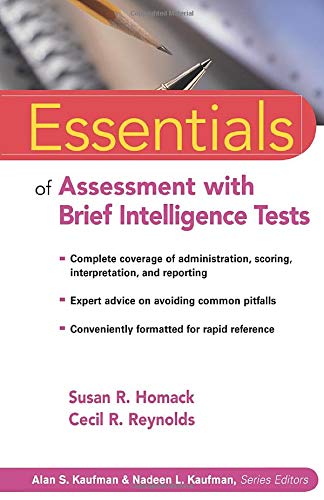 Essentials of Assessment with Brief Intelligence Tests