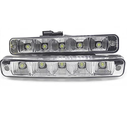 Lámparas LED para autos 12V 10W luz blanca 2 piezas miniatura 5