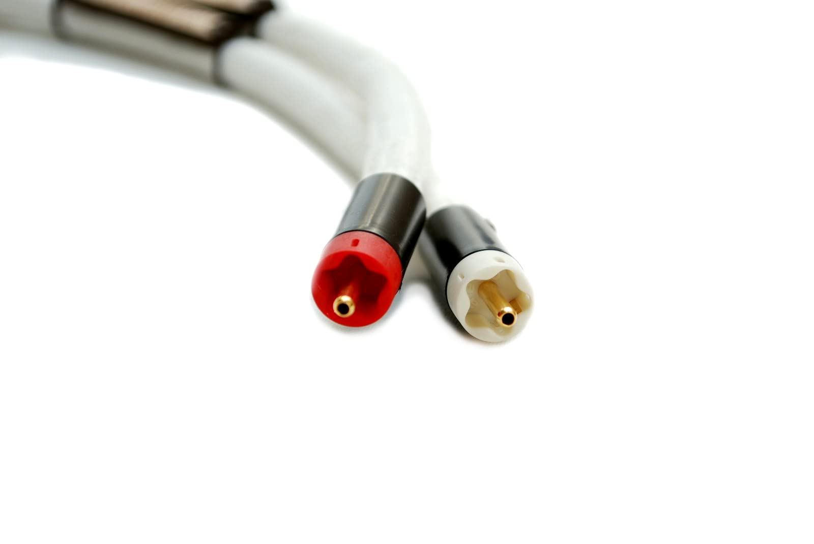 Cables de audio RCA plateados - Cables de audio RCA de gama alta a medida para sonido de alta fidelidad (82 cm)