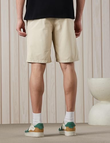 Image of Amazon Brand - Symbol Men's Elasticated Relaxed FIT Twill Shorts