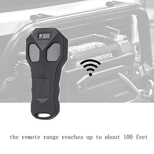 Amoskamar Remote Control For Winch,Wireless Winch Remote Control Kit For 4X4 Utv Warn Atv Winch #TOP1