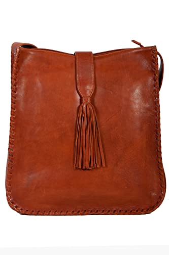 Image of Scully Women's Women'S Leather Bag With Whipstitching - B179 One Size