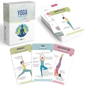 Merka Yoga Asanas Karten 3 Levels Lernkarten