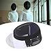 SIXRUN Fencing Sports Mask Fencing Protective Helmet with Padded Bib for Daily Practice and Competition Black Fencing Sports Mask Fencing Mask (M)