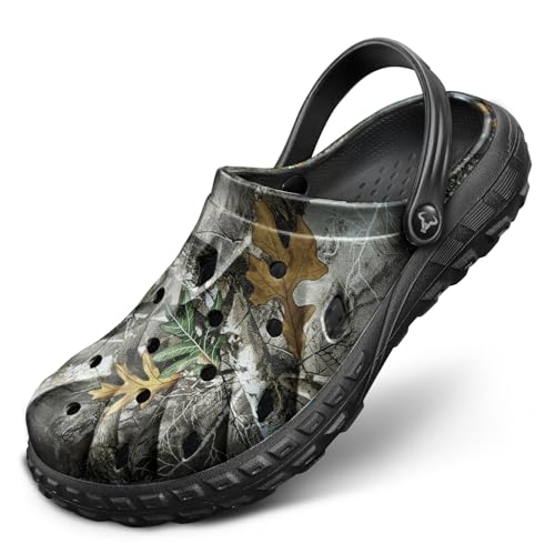 Image of KEMISANT Cushioned Clogs Mules for Men Garden Beach Water Fun-Lightweight