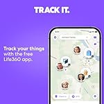 Tile by Life360 Pro - Powerful Bluetooth Tracker, Key Finder and Item Locator for Keys, Bags and More. Both iOS and Android Compatible. Phone Finder. 1-Pack (Black) - Image 5