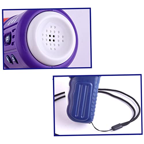 YARNOW 2 Unidades fingir jogar microfone de brinquedo mini microfone brinquedos brinquedo alto-falan