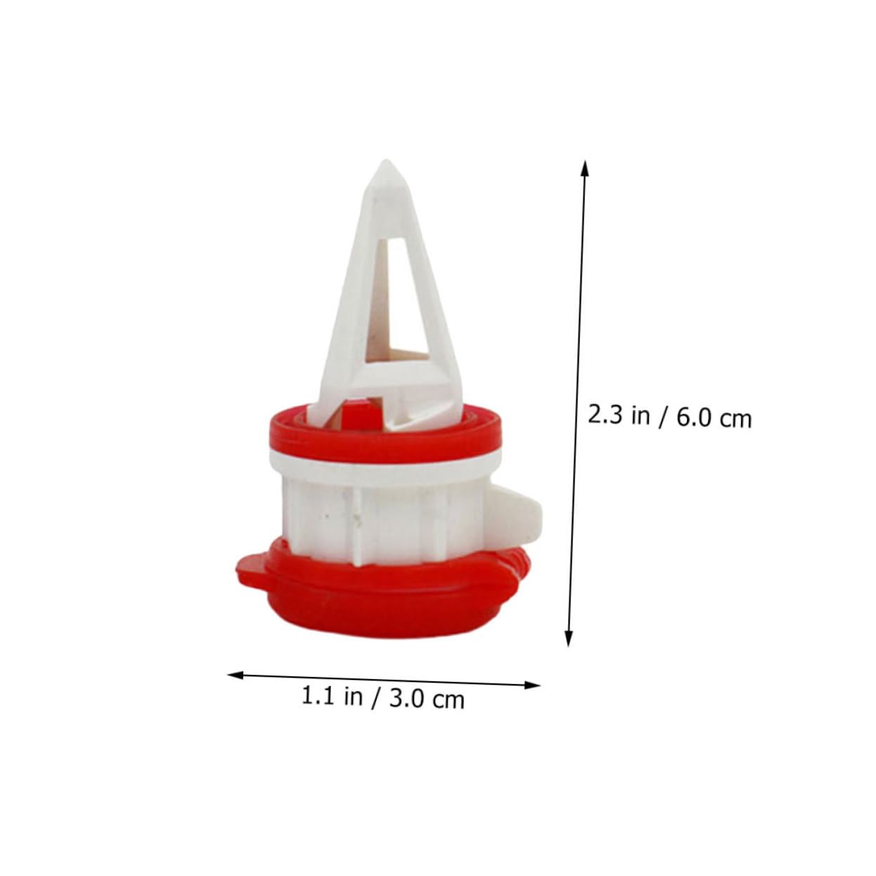 Cabilock 4pcs Box Juice Milk Drink Diverter Replaceable Box Drink Cap Easy to Clean Liquor Bottle Spout Kitchen Supply