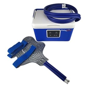 Cold Therapy Machine by Polar Sport Ice Water Circulation System with Large Adjustable Cold Pad for Pain in The Knee Shoulder Ankle Neck and Recovery After Surgery with Pump Large