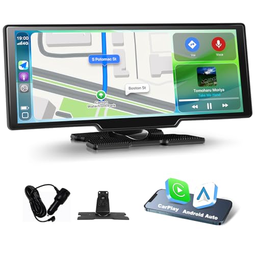 Écran Carplay Voiture Sans Fil pour Connecter Android Auto et Siri