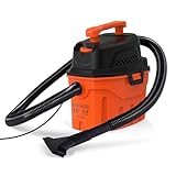 BLACK+DECKER Shop Vacuum Wet and Dry, 3 Gallon 3.0 Peak HP, 3-in-1 Portable Corded Shop Vac with Accessories, Vacuum Cleaner for Home, Pet and Car(BDXV18910P-3)