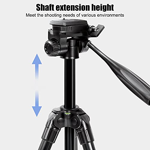 Stativ 360 Grad Drehbar, Ultrastabiles Professionelles Kamerastativ, Robuste Aluminiumlegierung, Kompatibel mit… – Bild 5