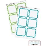 Martha Stewart Home Office with Avery Removable Labels, Flourish, 1-5/8
