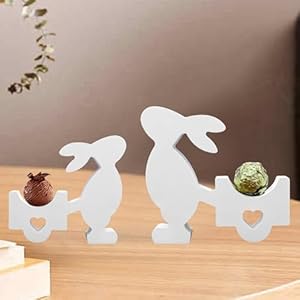 Nexoria Osterhase Kerzen Gießform, 2 Stück