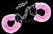 Produktbild Handschellen Pink mit Plüsch - Junggesellenabschied, Fasching & Karneval