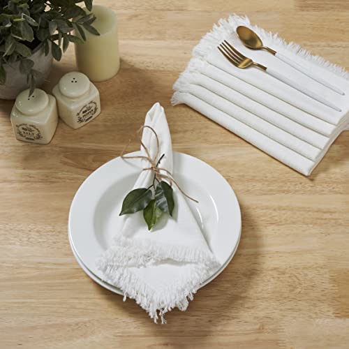 Penguin Home® Set of 4 Cotton Napkin, White, 40 x 40 cm (Set of 4) - Image 3