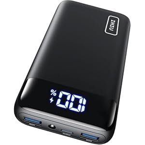 INIU Portable Charger, 22.5W 20000mAh USB C in & Out Power Bank Fast Charging, PD 3.0+QC 4.0 LED Display Phone Battery Pack Compatible with iPhone 16 15 14 13 Pro Samsung S23 Google iPad Tablet, etc