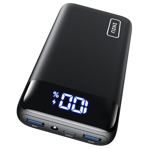 INIU 22.5W 20000mAh Portable Fast Charger