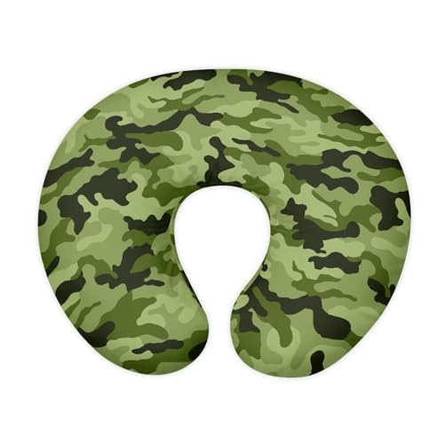 Image of Camo Baby Nursing Pillow Cover for Bottle Feeding, Soft Breastfeeding Pillow Slipcover Easy to Clean Breathable Pillow Cover for Infant Snug